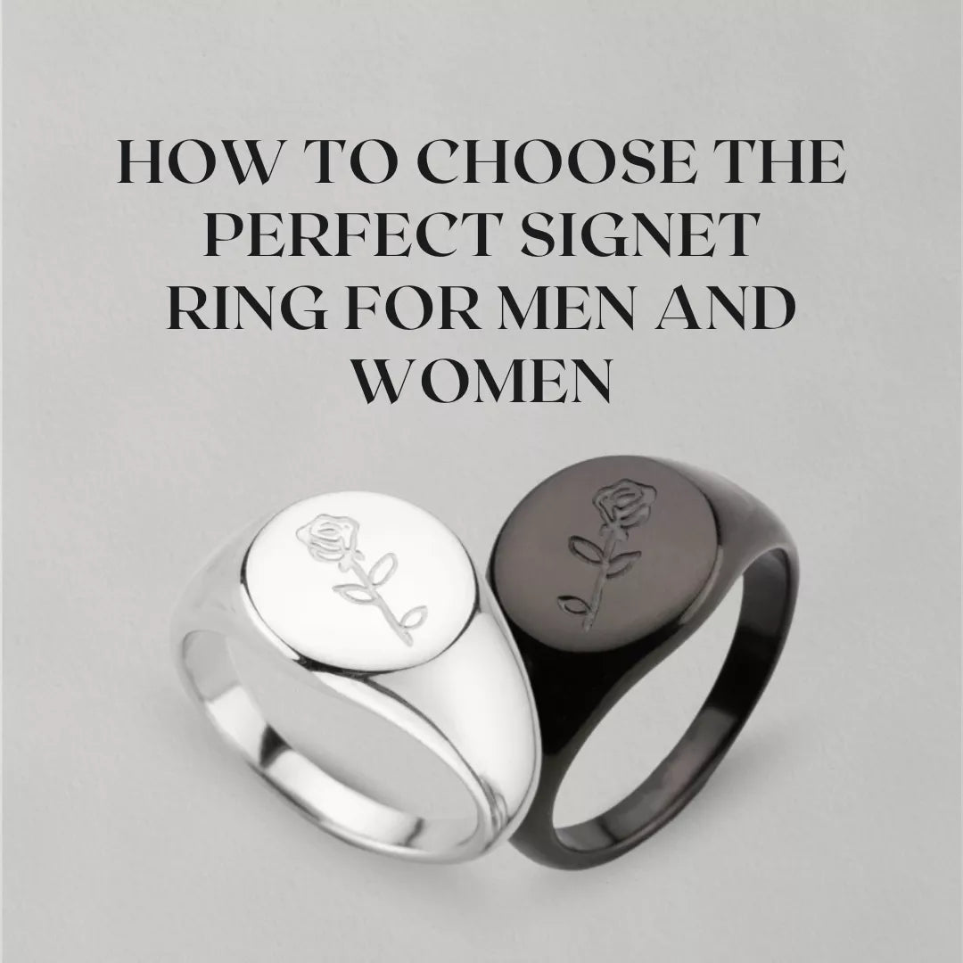 Signet rings have been a symbol of prestige, personal identity, and timeless style for centuries. Originally used to seal letters and represent family heritage, today they are worn