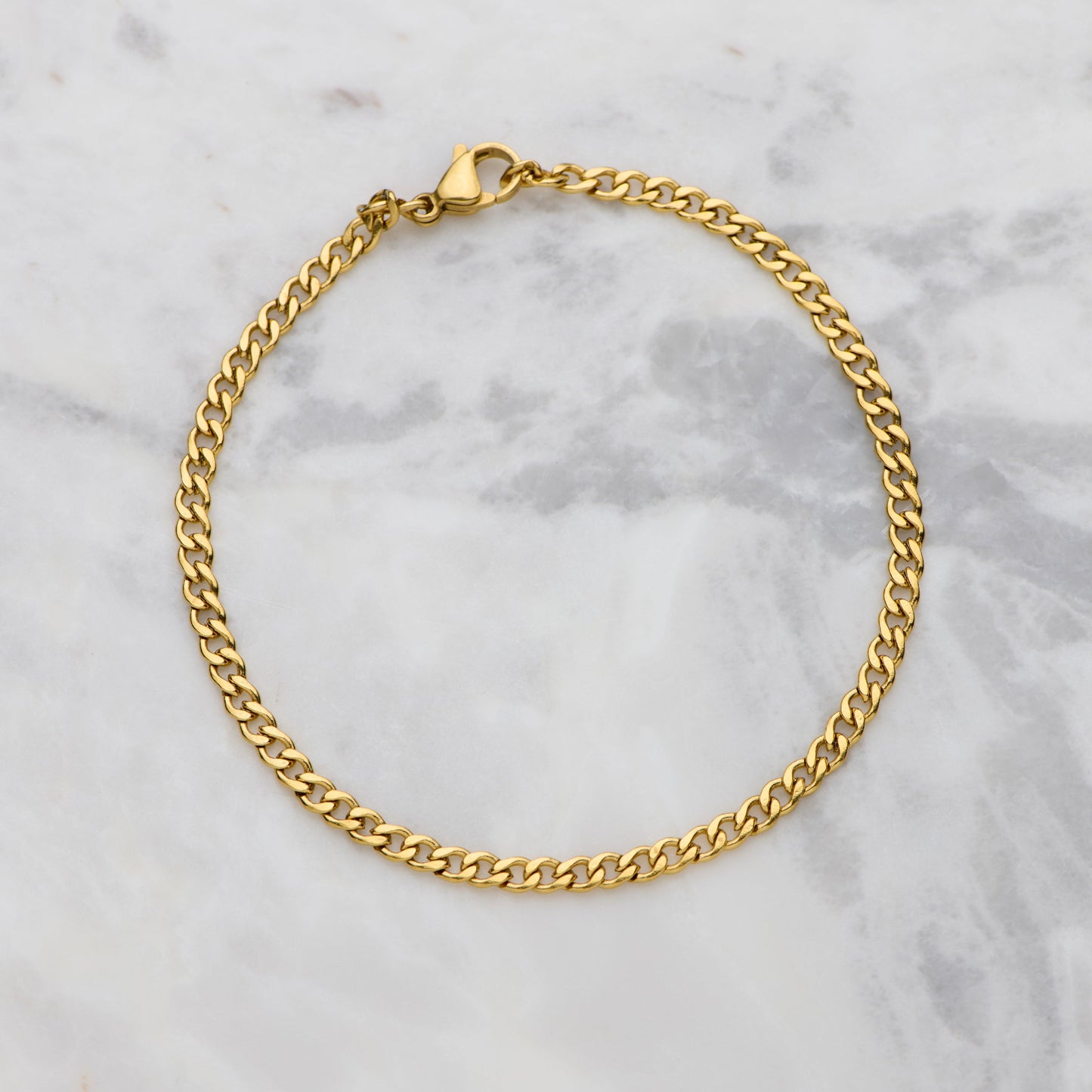 Cuban Link Bracelet - 3mm