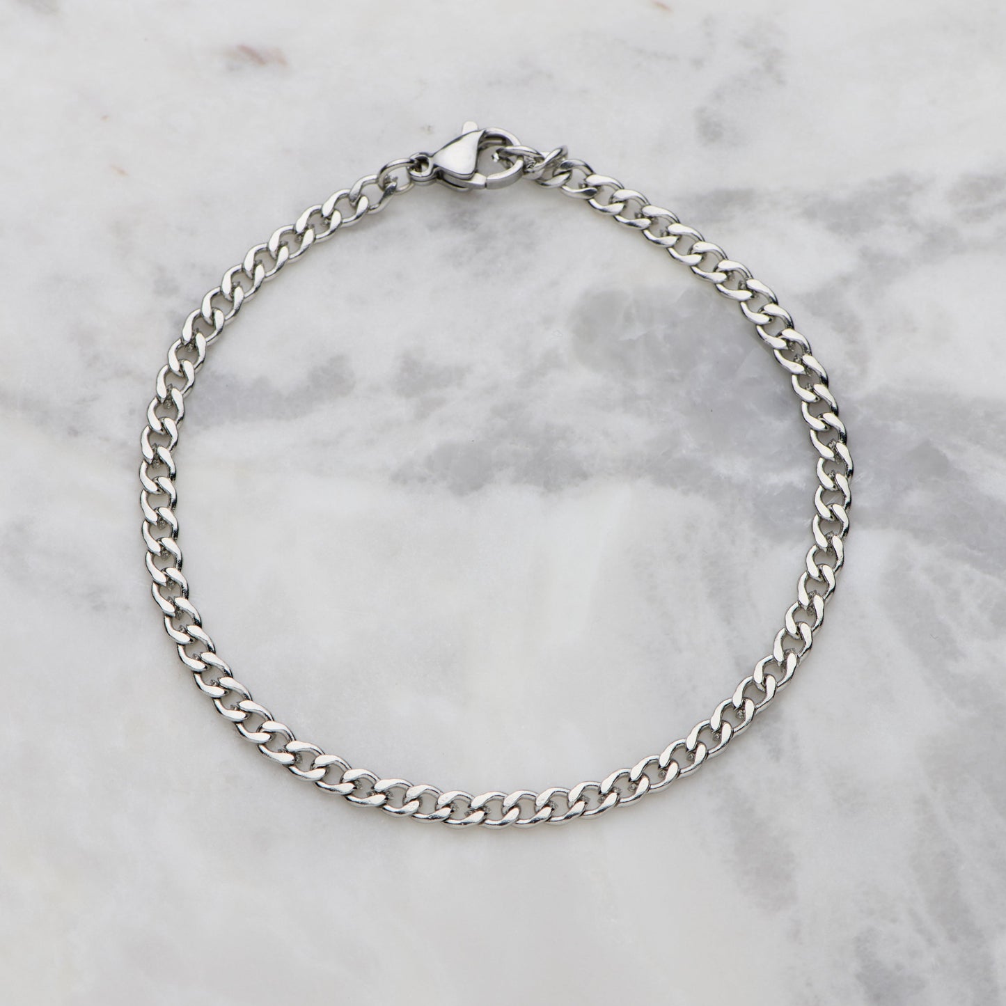 Cuban Link Bracelet silver - 3mm