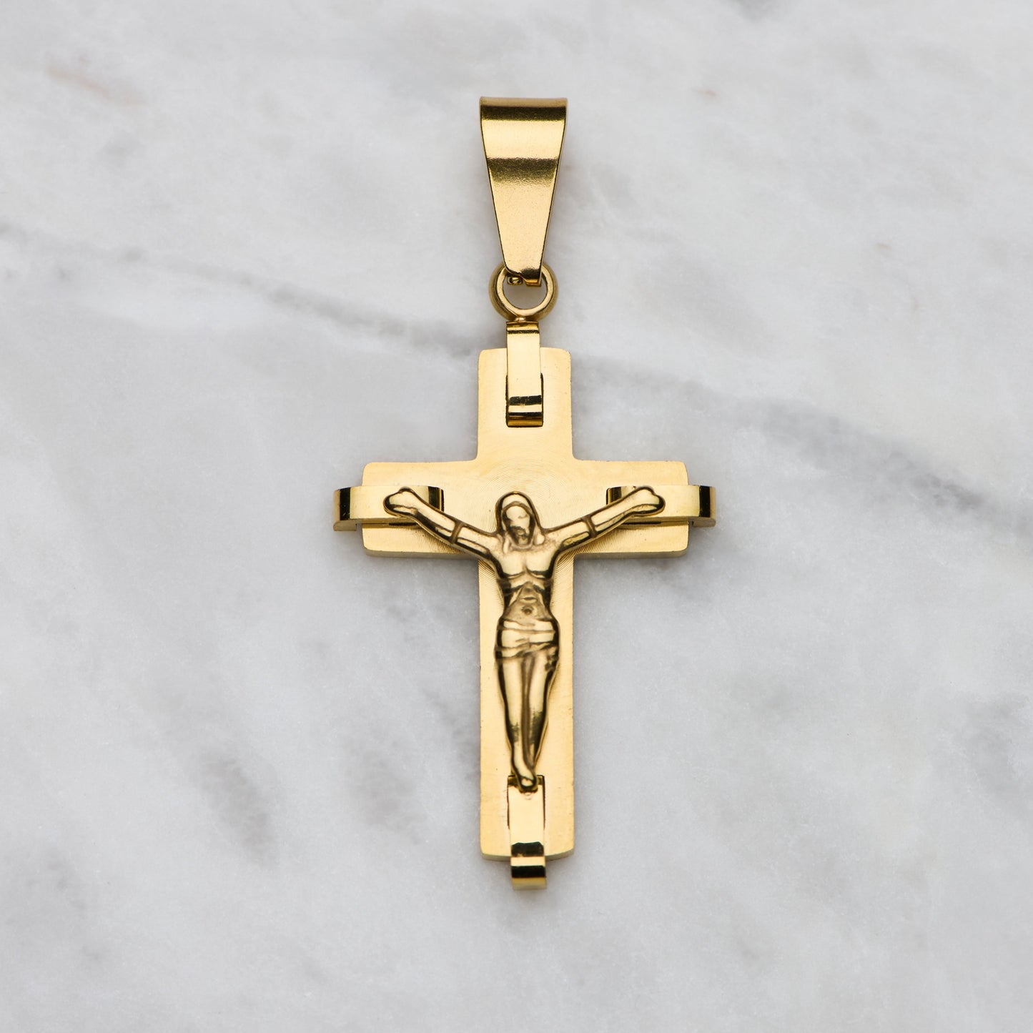 Crucifix - Gold Waverley jewellery | Australia
