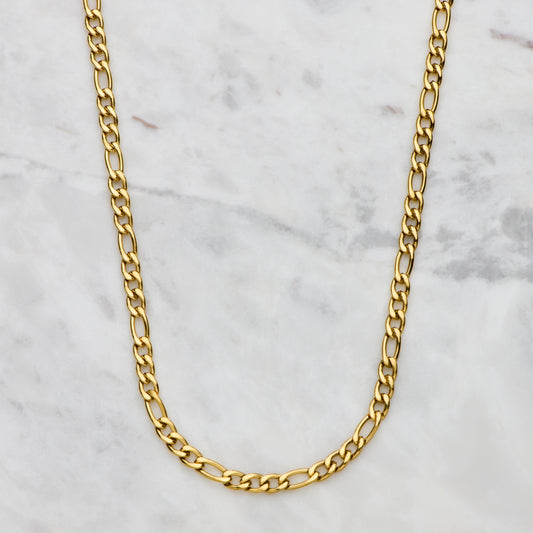 Figaro gold Chain - 5mm