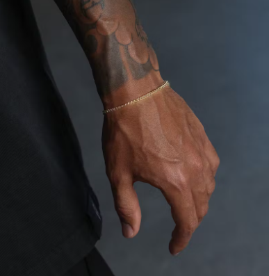 Cuban Link Bracelet - 3mm for mens