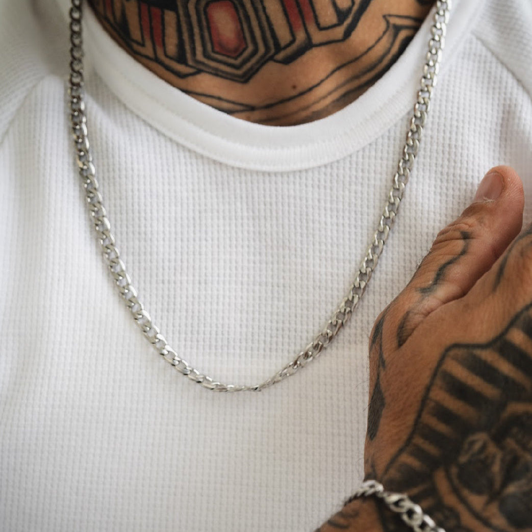 Cuban Link Chain - 5mm silver Waverley jewellery | Australia