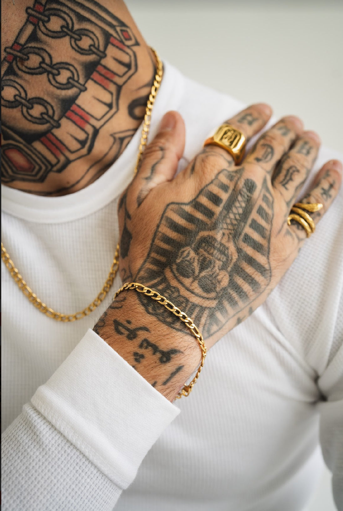 Figaro Chain and bracelet - 5mm