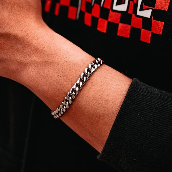 Cuban Link Bracelet silver - 8mm Waverley jewellery | Australia