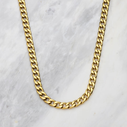 Cuban Link gold Chain - 8mm