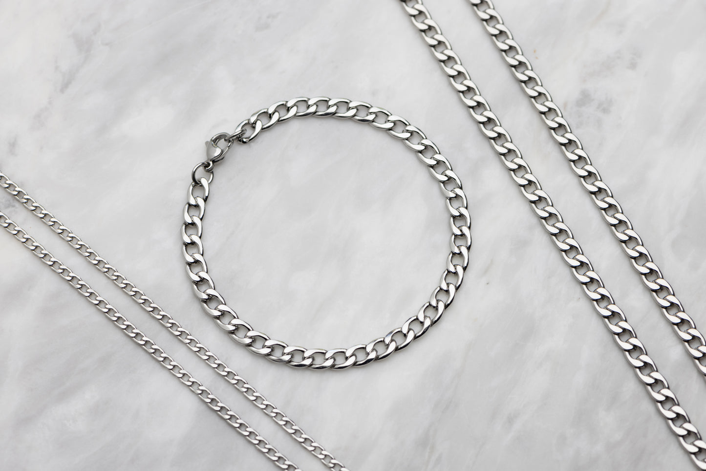 Cuban Link Bracelet silver - 5mm