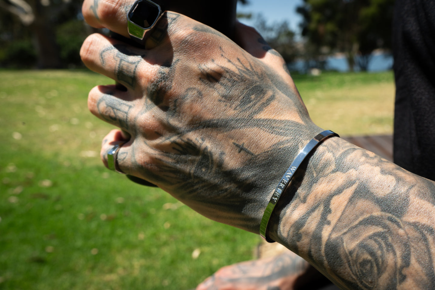 Signature Cuff - Silver
