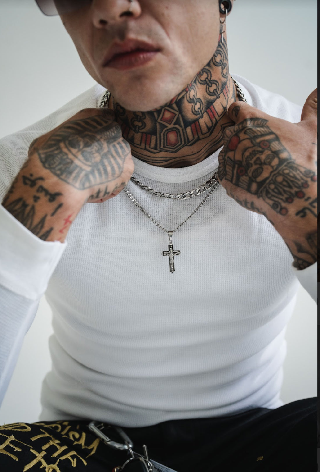 Coogee Crucifix - Silver for mens
