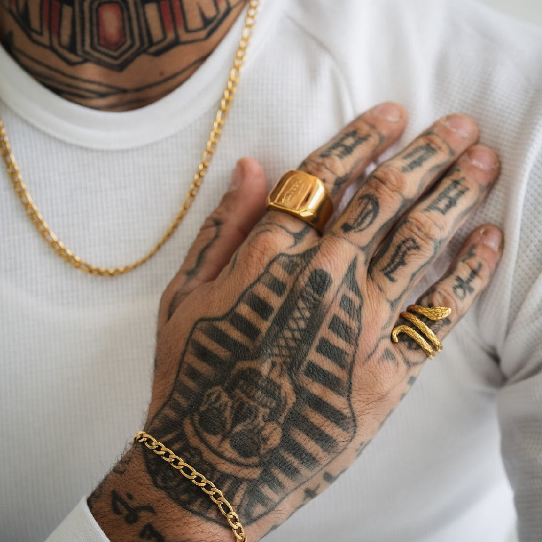 Figaro Chain Set - Gold Waverley jewellery | Australia