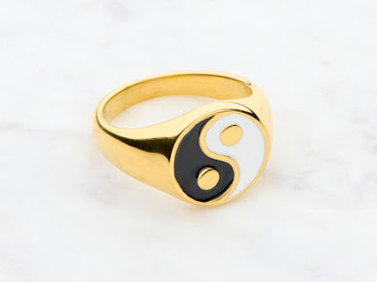 Ying Yang Signet Gold | Waverley jewellery | Australia