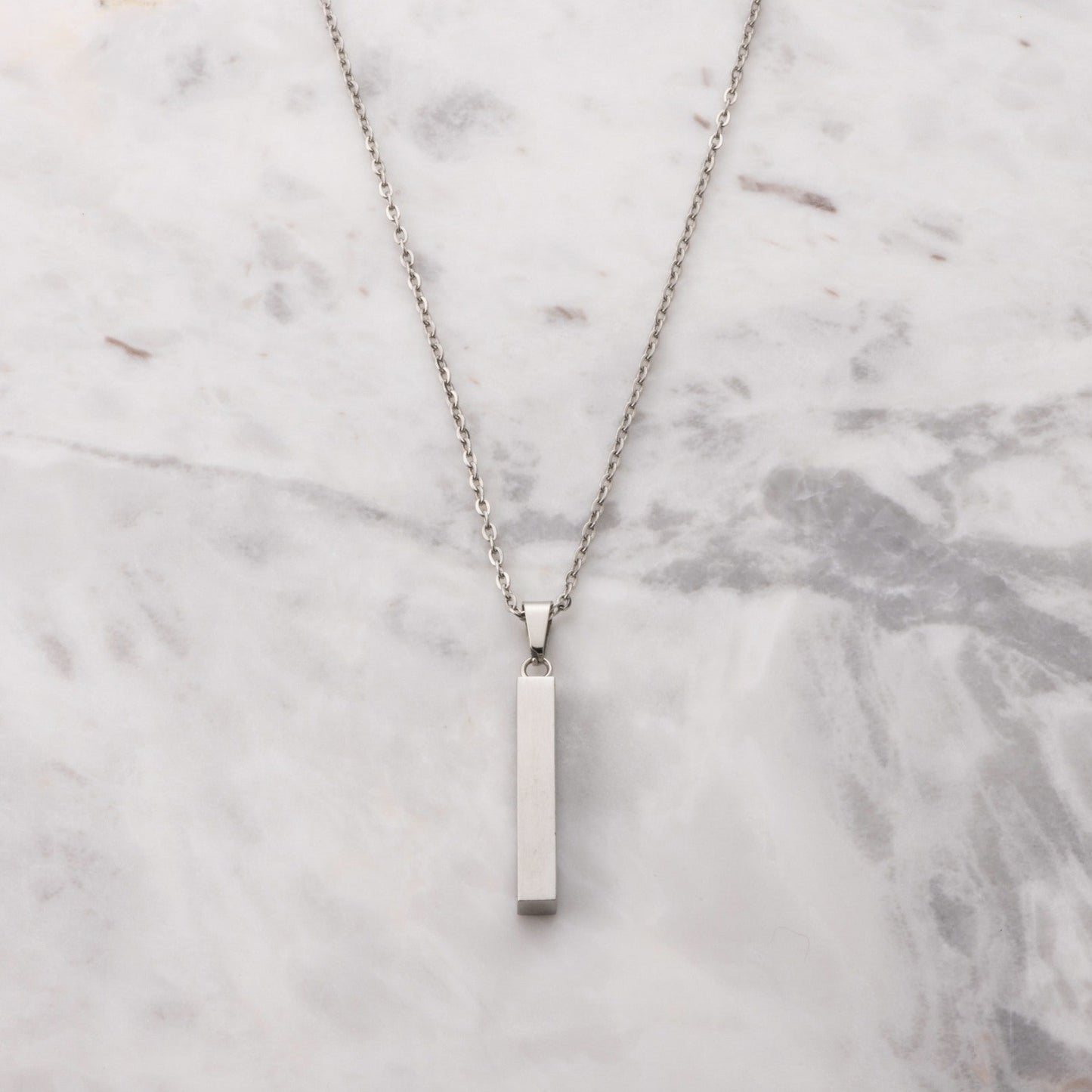 Straight Beverley - silver Chain