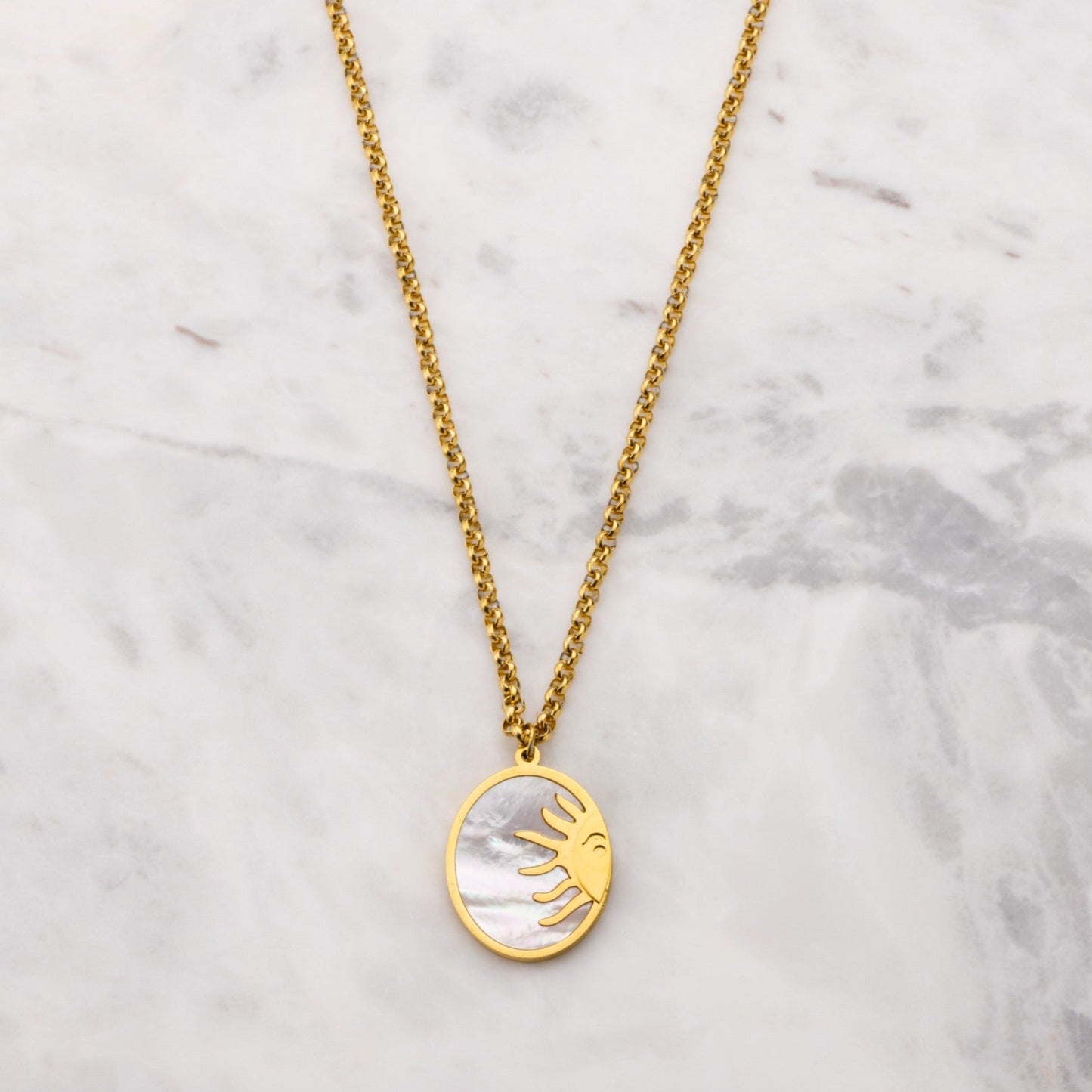 Luna Sun Pearl - Gold
