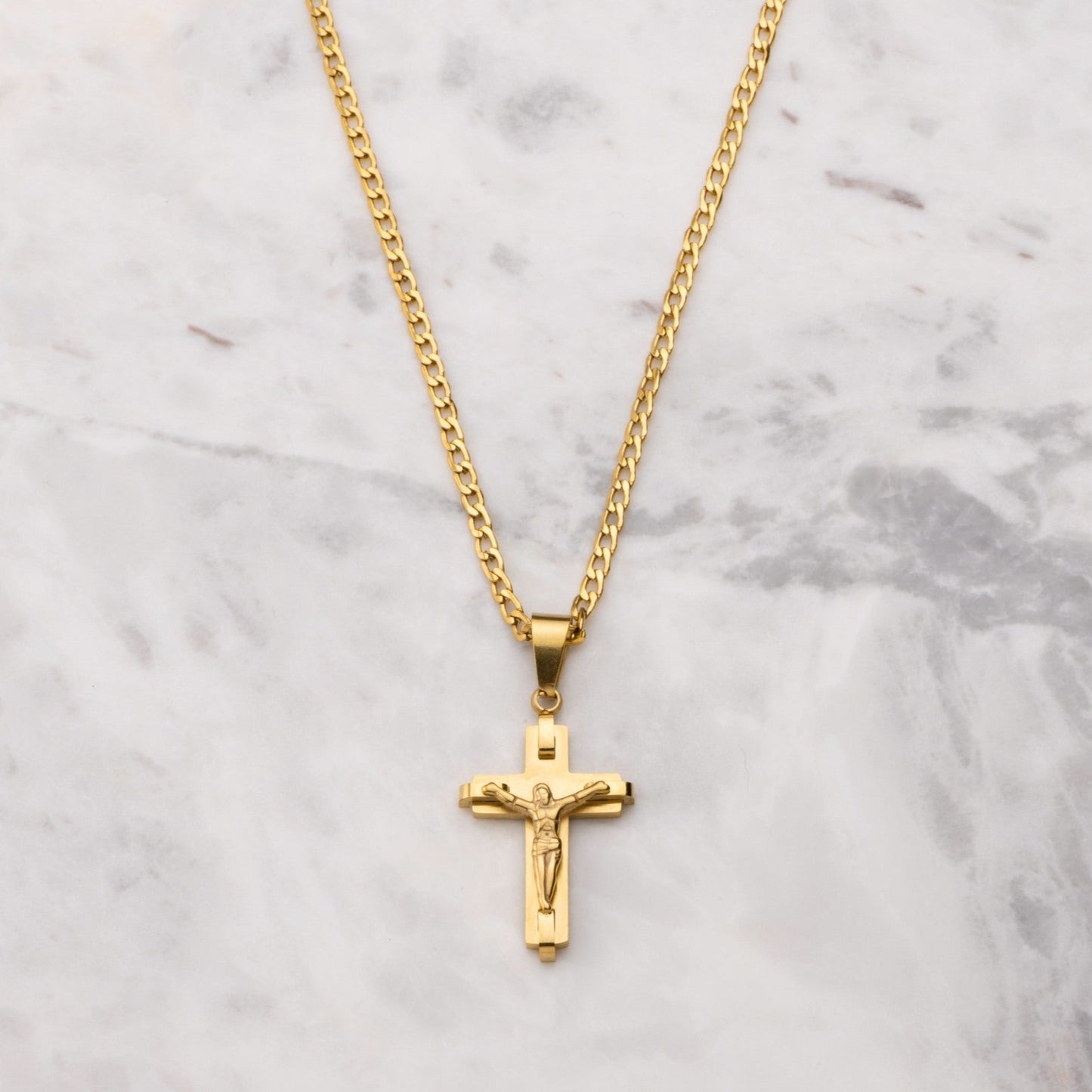 Coogee Crucifix - Gold Waverley jewellery | Australia