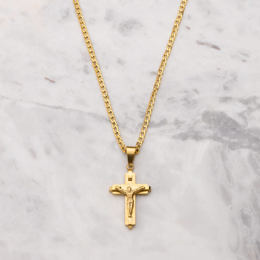 Coogee Crucifix - Gold Waverley jewellery | Australia