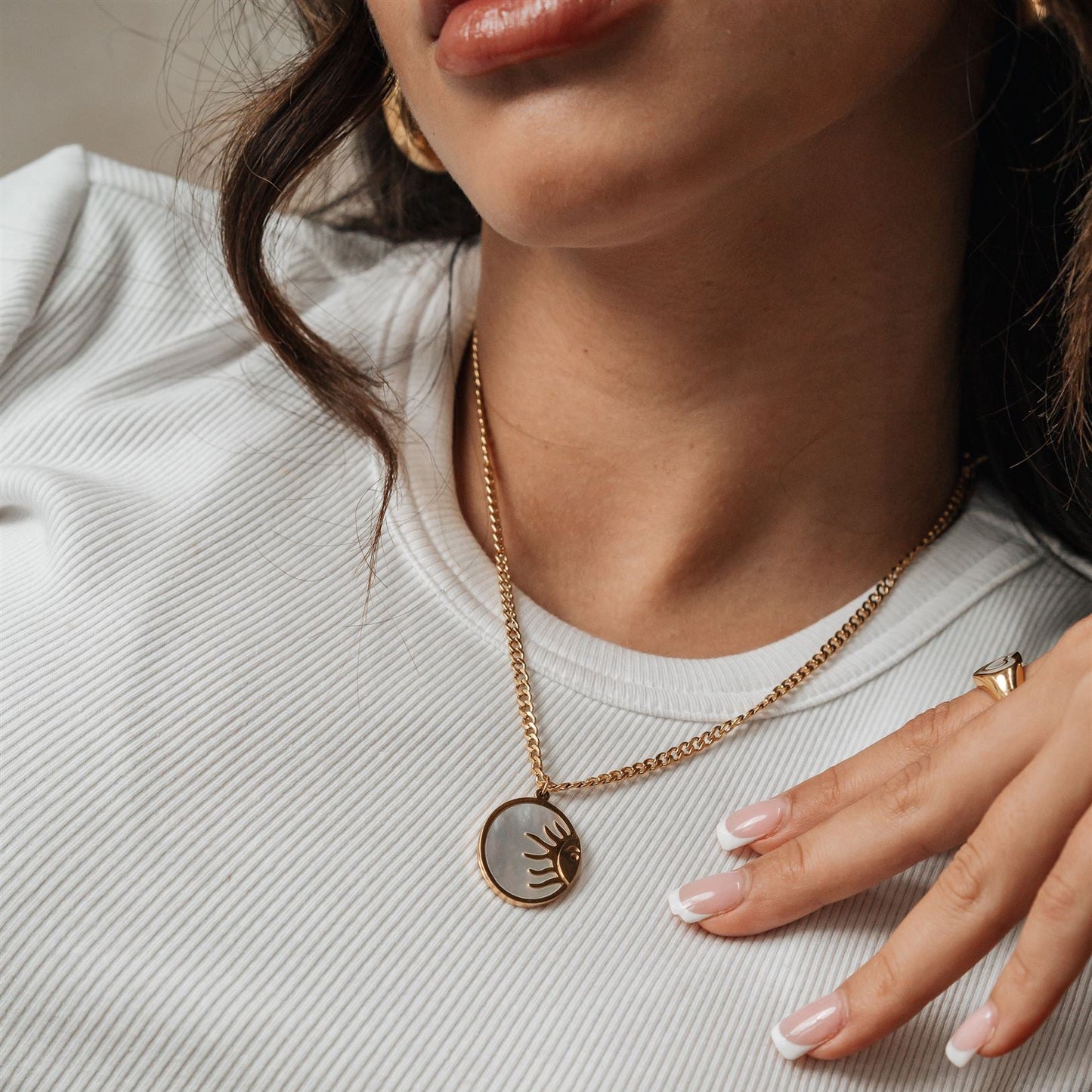 Luna Sun Pearl - Gold