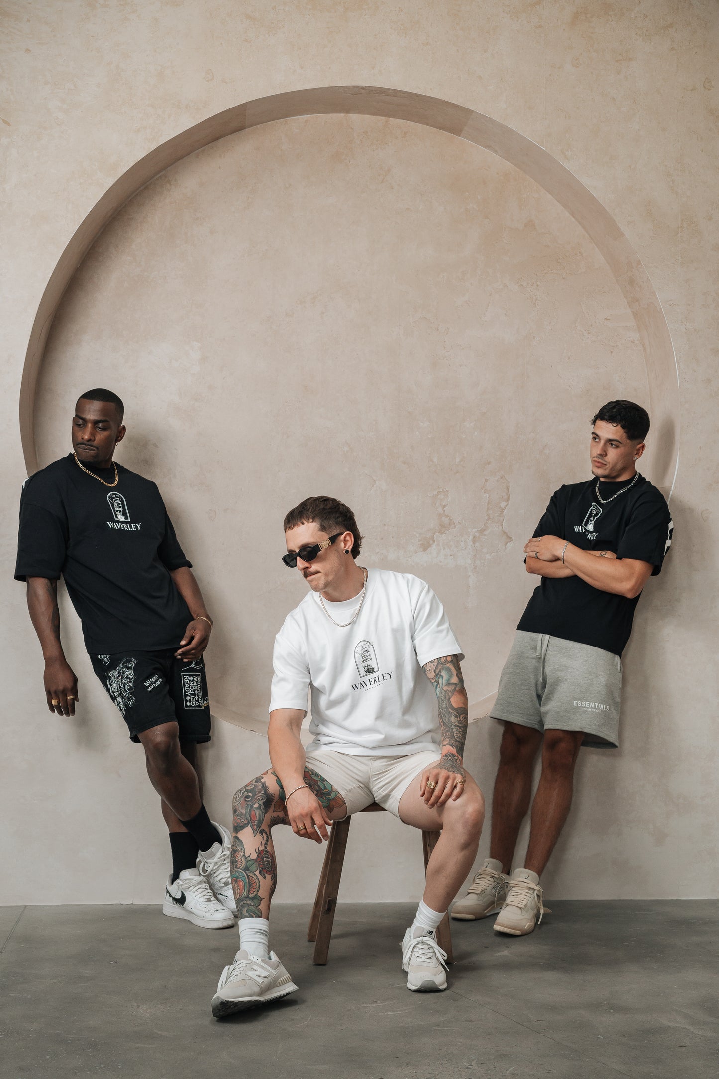 Unisex Box Tee - White Waverley jewellery