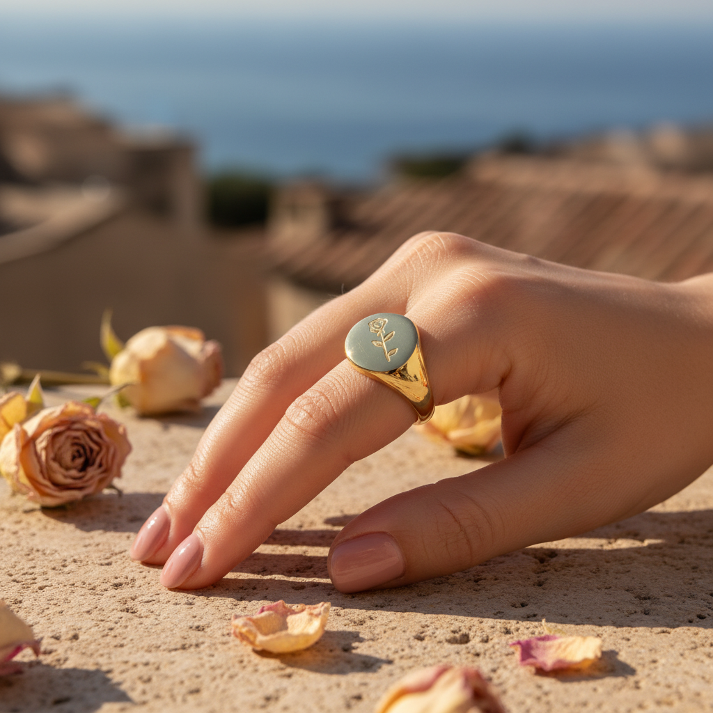 Sorrento Rose Signet Lifestyle