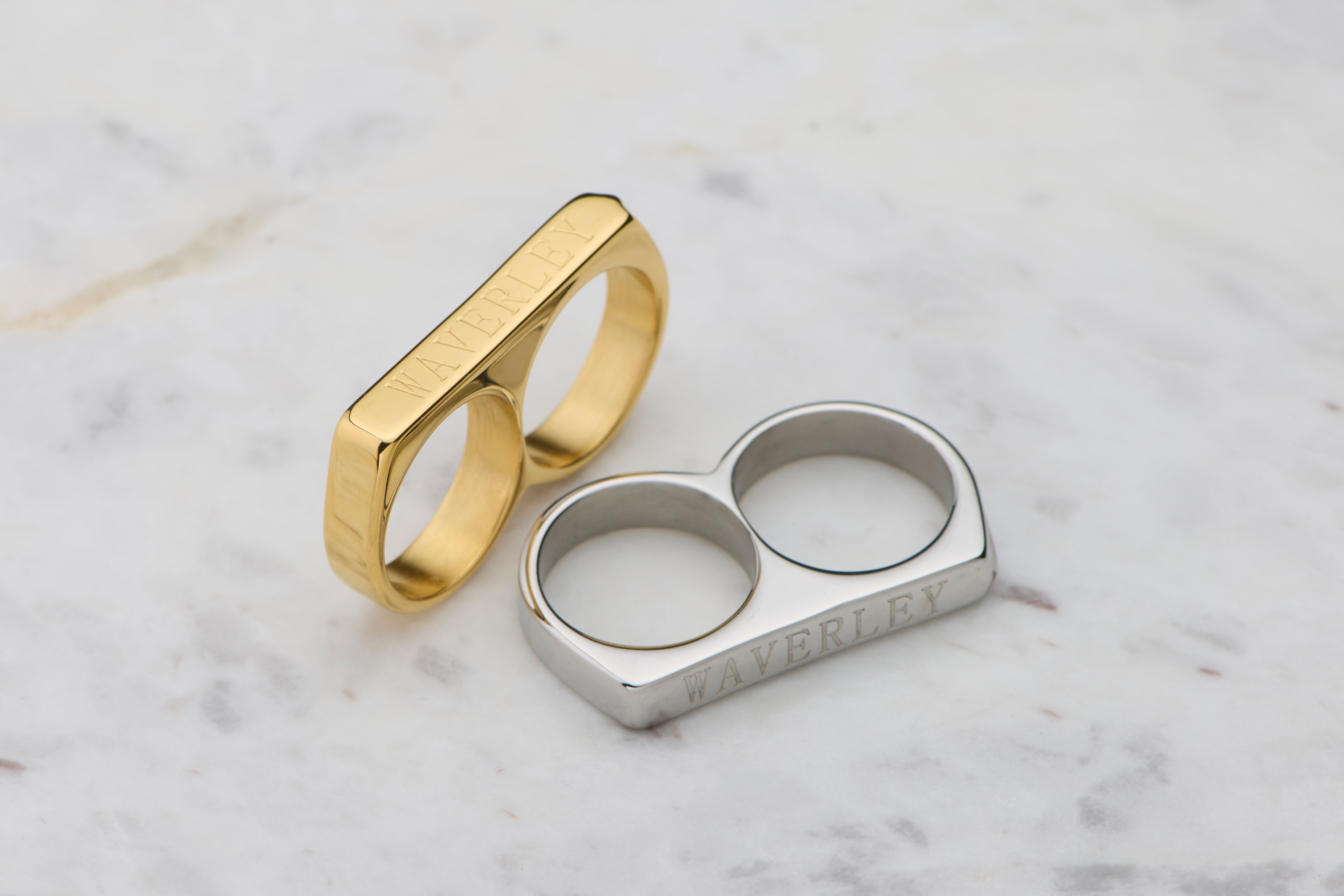 Gold Double bay Ring Online – Waverley Jewellery