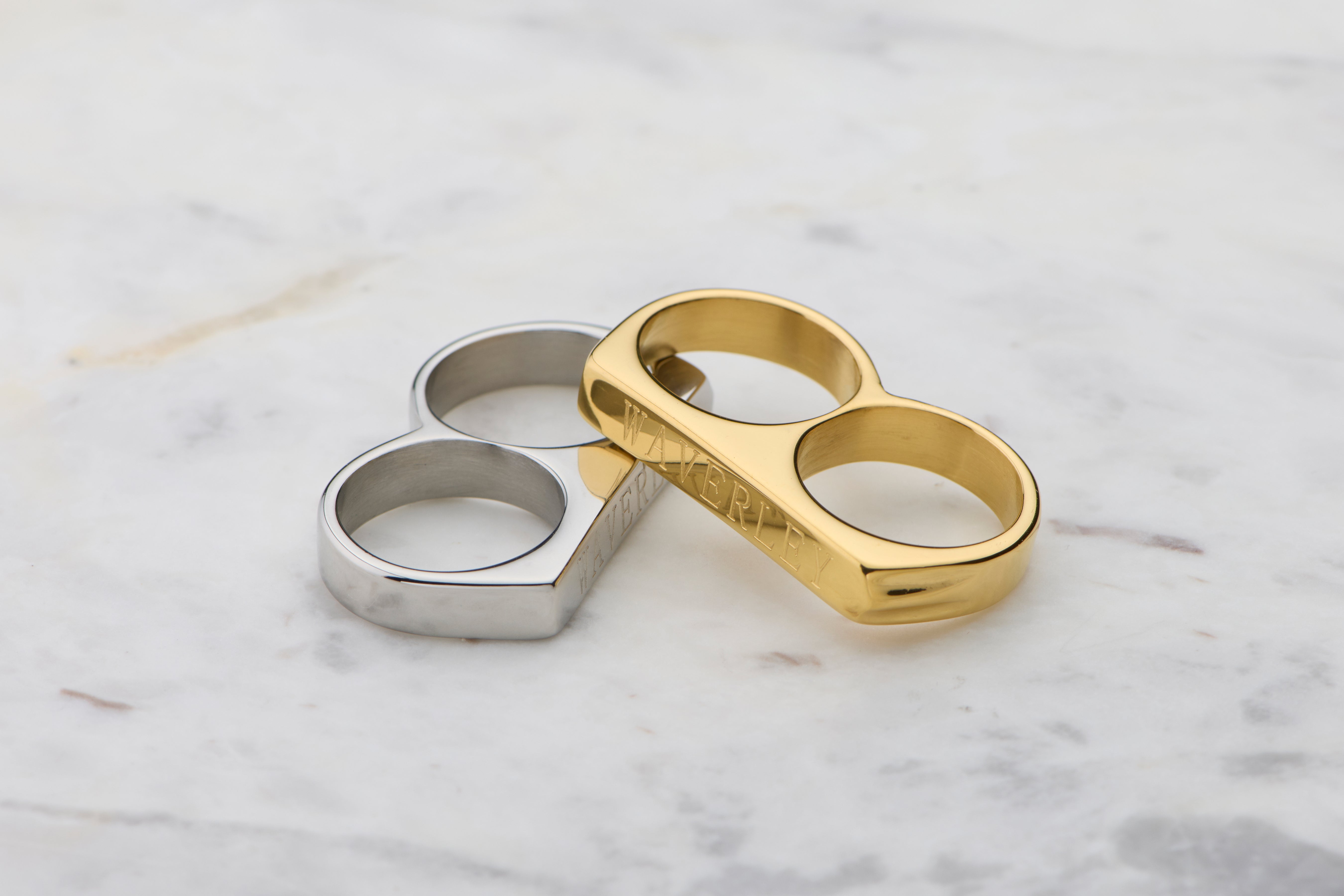 Gold Double bay Ring Online – Waverley Jewellery