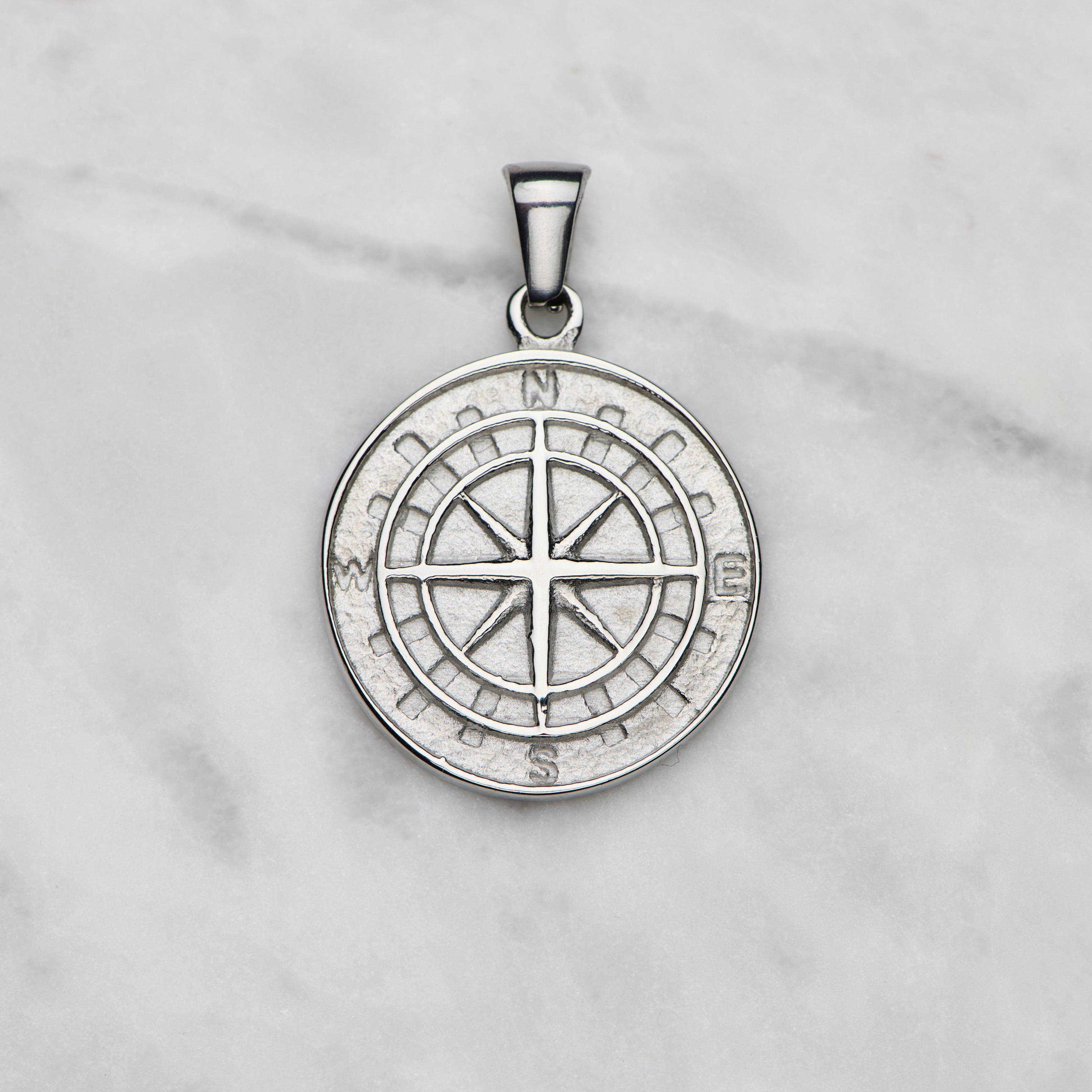 Magic Compass Silver Compass - Silver – Waverley Jewellery