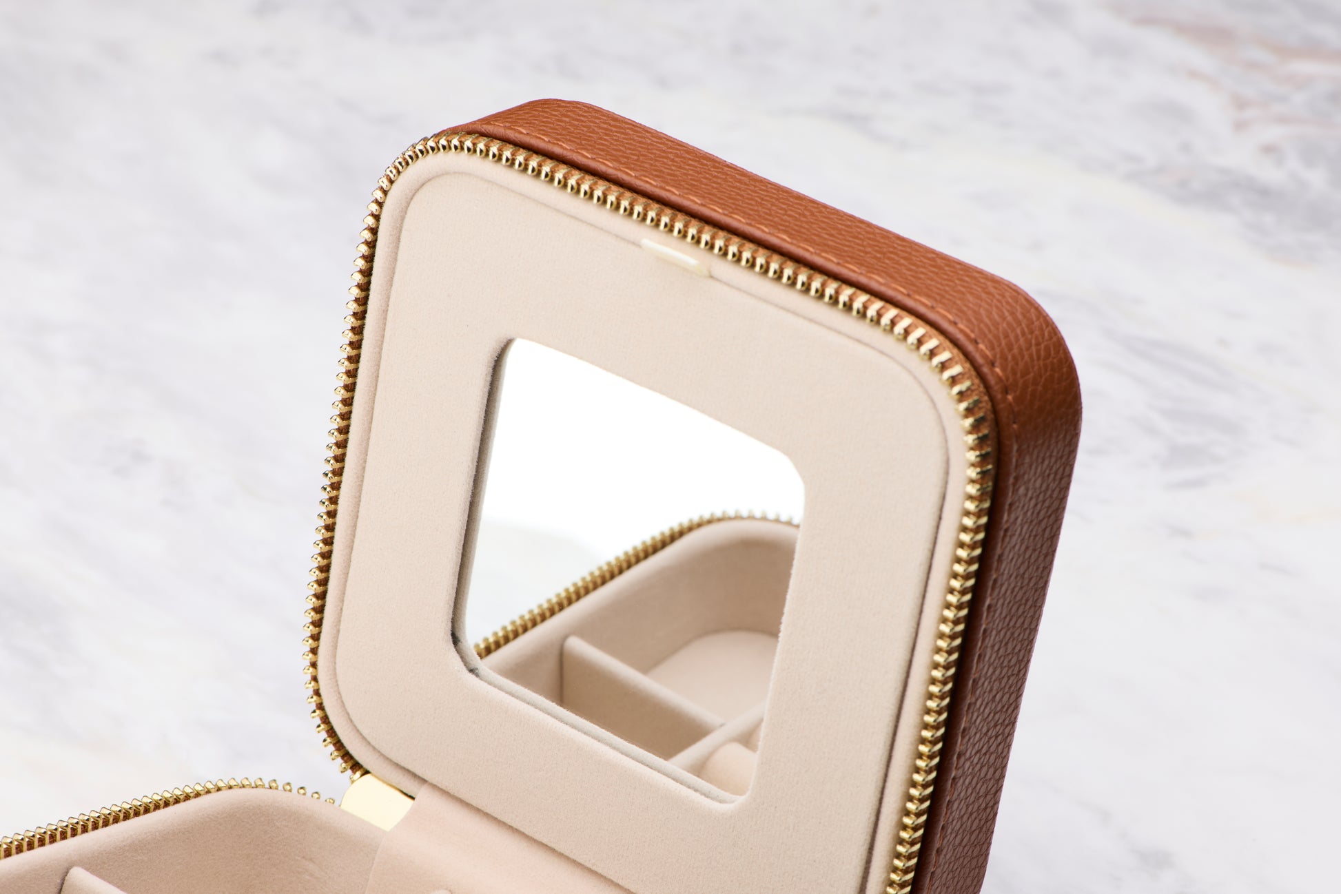 Jewellery Travel Box with mirror