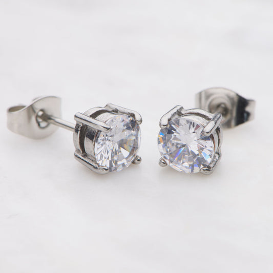 Square Stud Earrings