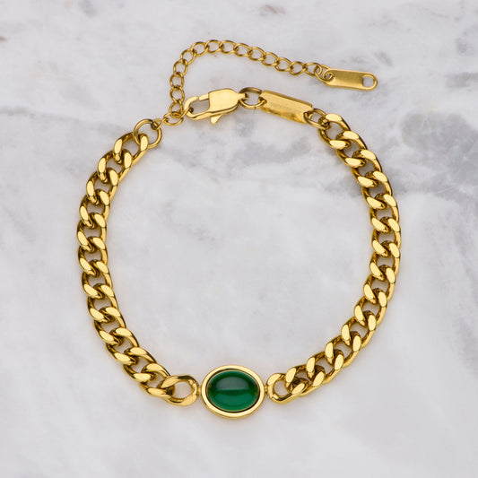 Iris Statement Bracelet