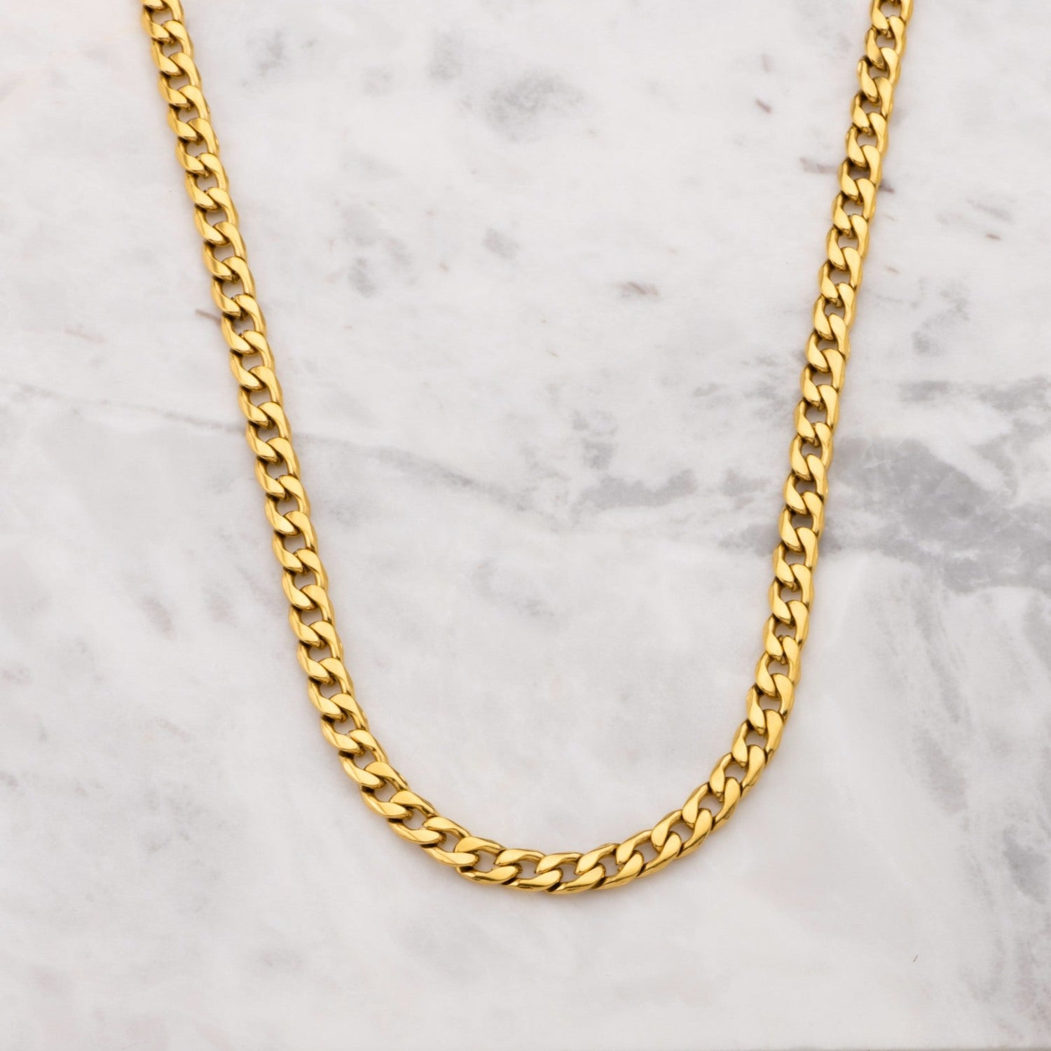 Cuban Link gold Chain - 5mm