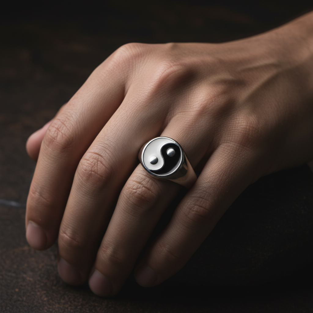 Yin Yang Signet - Silver Lifestyle